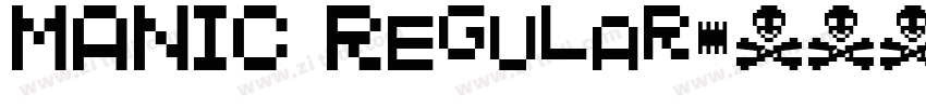 MANIC Regular字体转换